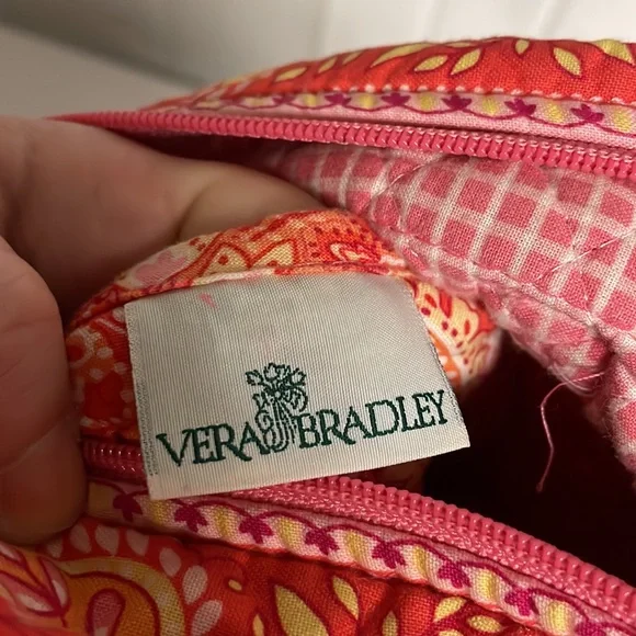 Vera Bradley purse orange - Picture 5 of 6